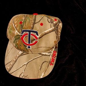 Minnesota twins camo Baseball cap